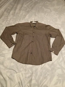 Ted Baker London Men's Button Down Long Sleeve Flip Cuff  Size 4 - Picture 1 of 8