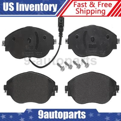 Передние тормозные колодки премиум-класса Brembo оригинальные для Audi A3 Quattro 2019 года - Изображение 1 из 2