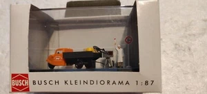 BUSCH 7648 * diorama contrôle police HO 1/87 - Bild 1 von 4