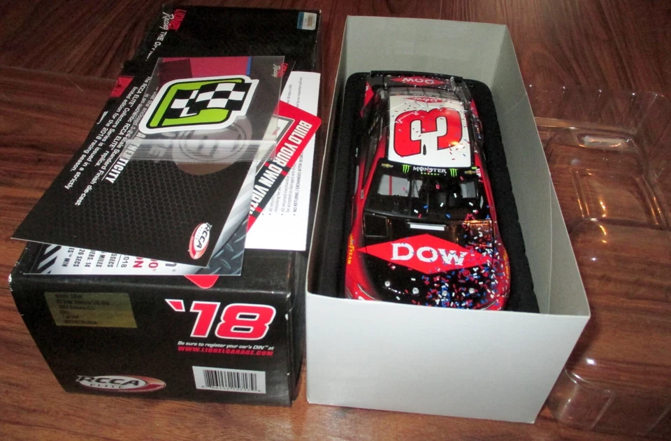 2018 Austin Dillon Dow Daytona 500 Raced Win Camaro 1:24 /743 - Image 1 of 3