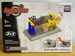 BricTek Axial Gears Ingenius Construction Brick Building Toy Block 42303 - Picture 1 of 4