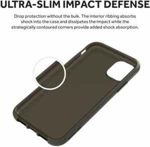 Griffin Survivor Clear Case for Apple iPhone 11 Pro Max - Black - GIP-026-BLK - Picture 1 of 4