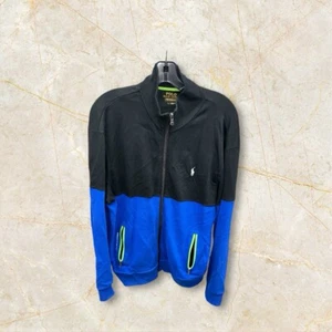 Polo Ralph Lauren Full Zip Sweatshirt Mens Large Performance Stretch Preppy - Picture 1 of 4