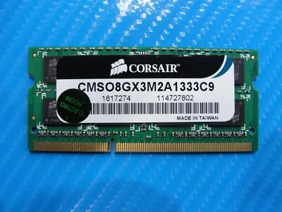 Asus N53S Corsair 4Gb Memory Ram So-Dimm CMS08GX3M2A1333C9 - Image 1 of 2