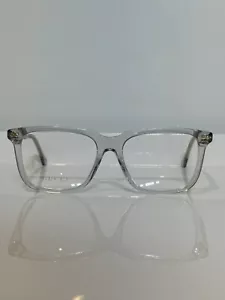 NIB Gucci GG0737O 016 Grey Transparent Men’s Acetate Eyeglasses 56mm - Picture 1 of 7