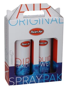 Paquete de spray de aire doble removedor de suciedad líquido + limpiador de filtro de aire de energía líquida + spray - Imagen 1 de 2