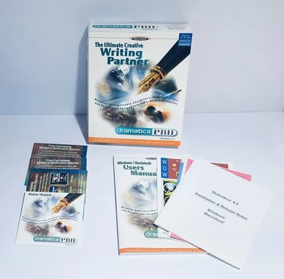 Write Brothers Dramatica Pro Version 4.0 Windows PC & Mac Software Big Box - Image 1 of 4