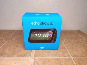 Amazon Echo Show 5 1st Gen Smart Display w/ Alexa & OEM Power Cable Model C76N8S - Picture 1 of 17