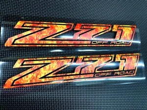 Z71 OFF ROAD Decals Bedside Fender Stickers Fits 2014-2026 Chevy Silverado (2pk) - Bild 1 von 11