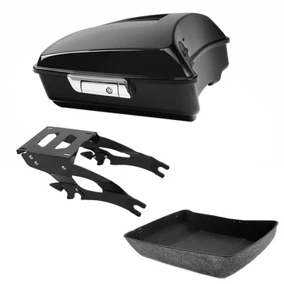 Chopped Trunk Mount Rack Fit For Indian Chieftain 2014-25 Roadmaster Springfield - Image 1 of 4