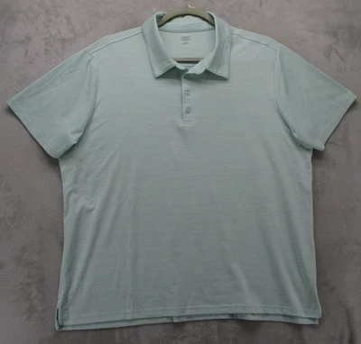 Falls Creek Polo Shirt Mens 2XL Lightweight Performance Golf Casual Recycled - Image 1 of 4