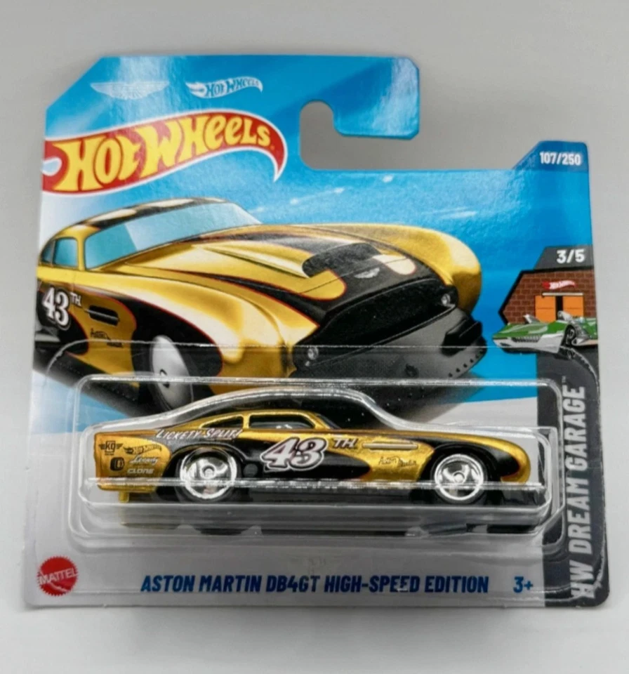 Hot Wheels JBC39 STH Aston Martin DB4GT High Speed Super Treasure Hunt 107/250 - Immagine 1 di 1