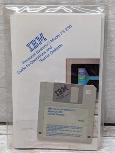 1991 IBM Personal System/2 Starter Diskette 3.5" Disk Vintage - Afbeelding 1 van 3