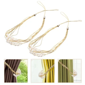 2 Piezas Corbata Cortina Cuerda Decorativa Corbata Corbata Accesorios - Imagen 1 de 12