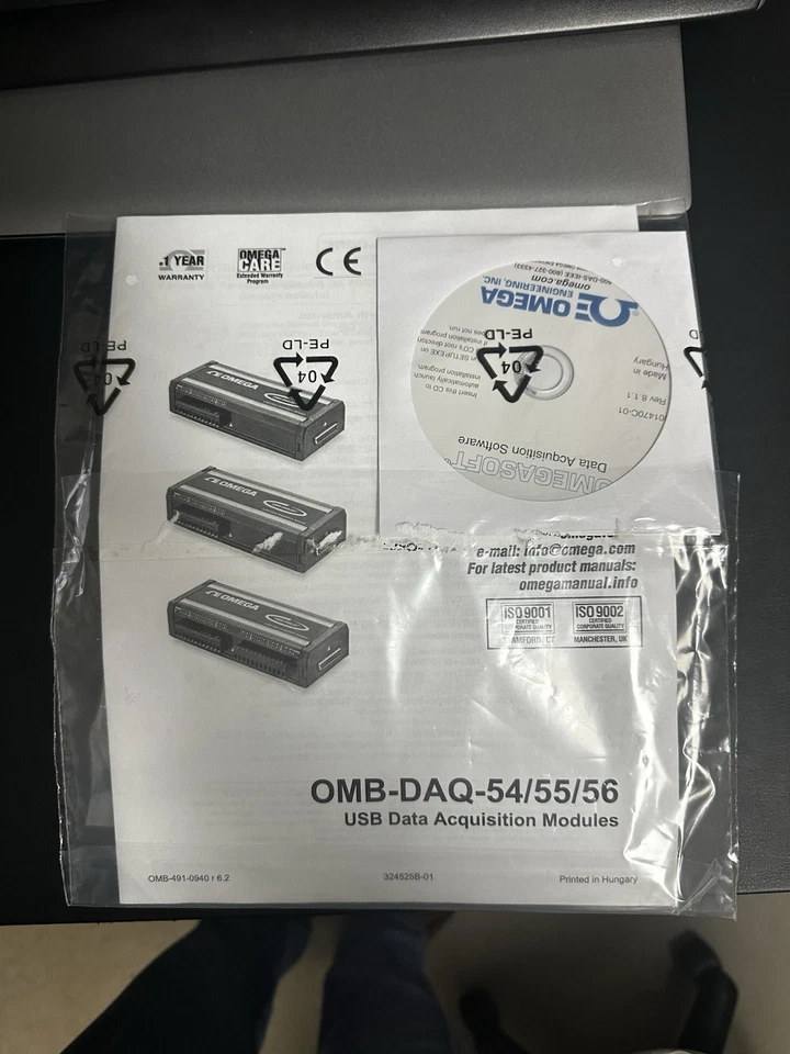 Omega Data Logger OMB-DAQ-54, Brand New, Sealed - Image 1 of 2