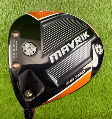 *Casi Como Nuevo* Controlador Callaway Mavrik Zub Zero 9* LH | EvenFlow Riptide 60 g rígido Foto 1 de 4