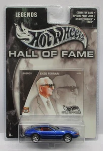 2002 HOT WHEELS HALL OF FAME ENZO FERRARI LEGENDS BLUE    - Picture 1 of 2