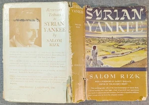 SIGNED 1943 SYRIAN YANKEE by Salom Rizk Doubleday & Company 1st Edition - Bild 1 von 8