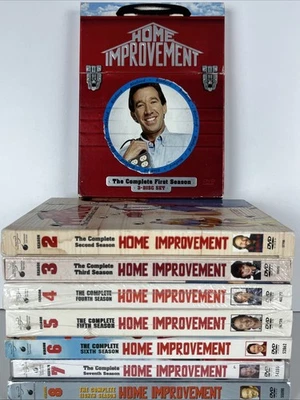 Home Improvement: Complete TV Series Season 1-8 DVD Set (S.3-8 New Sealed) - Imagem 1 de 4