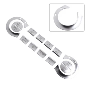 Stylish AC Button Trim for Mercedes For CLA GLA C117 X156 2013 to 2018 - Picture 1 of 12