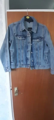Peacocks Denim Jacket Size 16 - Image 1 of 2