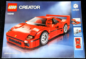 LEGO CREATOR EXPERT 10248 FERRARI F40 / MODEL MAKING BUILDING / CAR / NO BOX