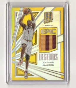 2017-18 Panini Spectra ANTAWN JAMISON Epic Legends Gold Prizm Patch 4/10 EL-AJ - Picture 1 of 1