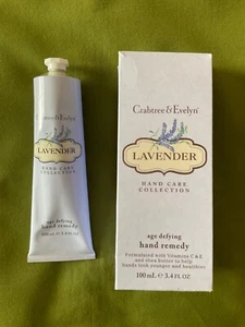 NEW 100m/L CRABTREE & EVELYN LAVENDER HAND CARE COLLECTION HAND REMEDY 3.4 FL OZ - Picture 1 of 2