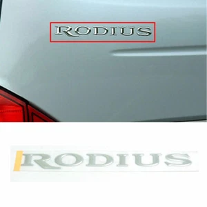 Rear Trunk RODIUS Logo Emblem Oem Parts for Ssangyong 2005-13 Roius(Stavic) - Bild 1 von 1