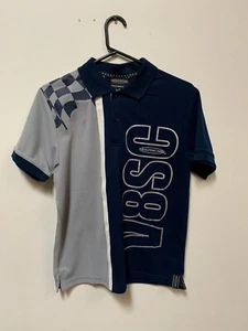 V8 SuperCars TM Polo Shirt Official Licensed Merchandise Size 10 Kids Flag Polo - Picture 1 of 3