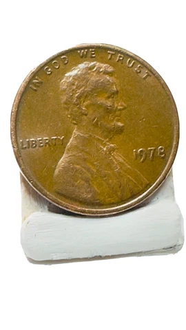 1978 penny no mint mark Cover