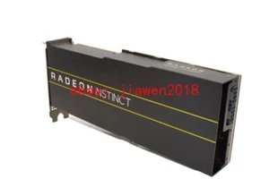 AMD Radeon Instinct Mi50 Accelerator 16GB HBM2 Machine Learning, HPC, AI, GPU - Picture 1 of 6