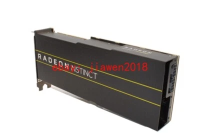 AMD Radeon Instinct Mi50 Accelerator 16GB HBM2 Machine Learning, HPC, AI, GPU - Image 1 of 4