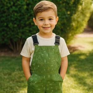 Columbia Boys Washed Out Overall Canteen Explorer Youth M 100% Cotton Poplin $65 - Picture 1 of 7