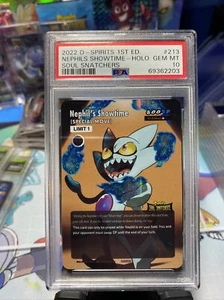 D-Spirits, Soul Snatchers, 1st Ed. HOLO - Nephil's Showtime 213/219 PSA 10 - Picture 1 of 1
