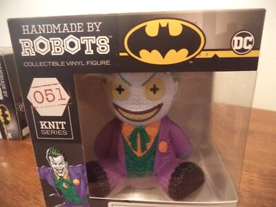 Handmade By Robots Knit Series 051 DC The Joker Vinyl Figure NEW SEALED - Image 1 of 4