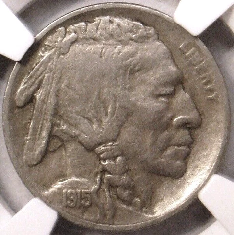 1915 S BUFFALO NICKEL, SEMI KEY DATE, AWESOME, NGC GRADED XF 40 Cover