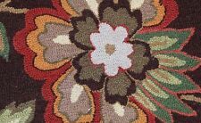 Hand Tufted Floral Design Woolen Area Rug For Living Room Home Carpet Bedroom