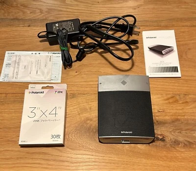 Polaroid GL10 Instant Mobile Printer Battery & charger  w/Unopened ZINK M340 VG - Image 1 of 4