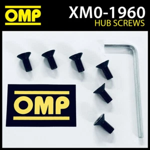 XMO-1960 OMP Tornillos de Fijación de Buje de Volante (x6) Juego de Repuesto con Herramienta - Imagen 1 de 15