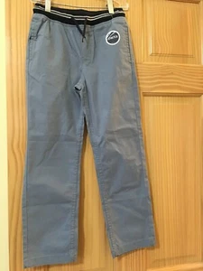 New Oshkosh Boys Pull on Pants Blue Pants Stretch Sizes 8,10 - Picture 1 of 1