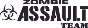 Zombie Assault Team Vinyl Decal Sticker Graphic 16" X 5" USA - Picture 1 of 1