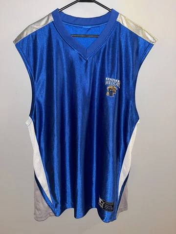 Vintage Mens XL Team Starter Kentucky Wildcats UK Sleeveless Shirt Cover