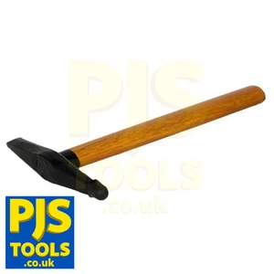 Wooden handled welders chipping hammer chisel & point end welding slag - Picture 1 of 1