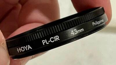 43mm - Hoya PL-CIR Filter Circular Polarizer - Great Condition - Image 1 of 2