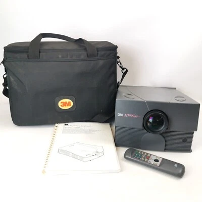 3M Desktop Projector MP8620 w/ Remote, Case & Accessories DV 710 Liesegang - Image 1 of 4
