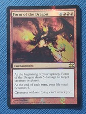 MTG 1x FOIL Form of the Dragon LP From the Vault: Dragons Magic