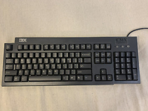 IBM KB9910 Black Wired PS/2 Mechanical  Keyboard DOES NOT SUPPORT USB wo Adapter