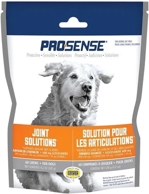 ProSense Hip and Joint Solutions 60 Count, for Dogs, Pack of 1, Brown  - Image 1 of 4