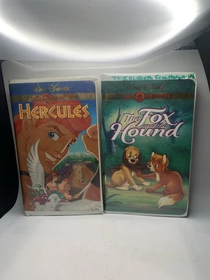 Hercules & Fox & The Hound VHS Disney Gold collection Lot 2 - Image 1 of 4